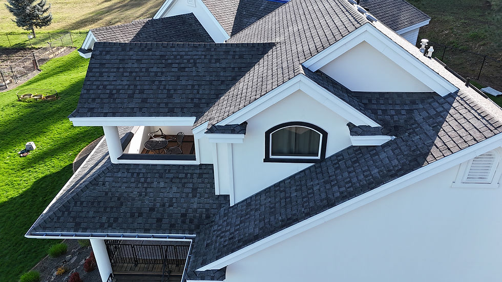 Roof Replacement, Before by First Rate Roofing Services