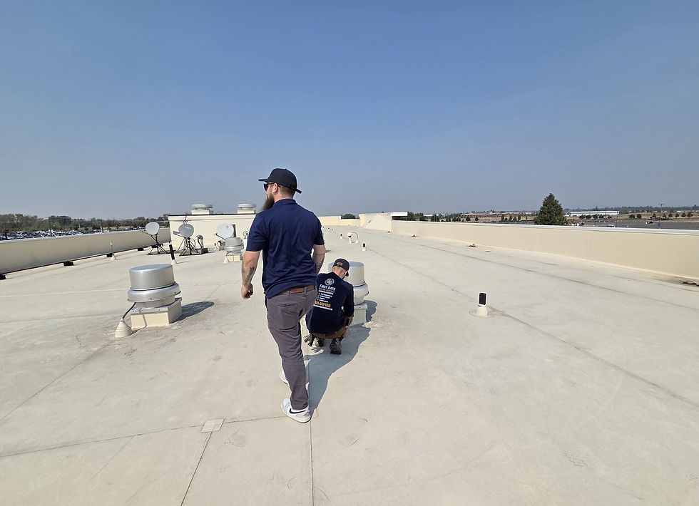 Roof Inspection by First Rate Roofing Services