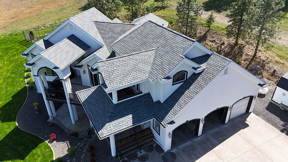 Roof Replacement, After by First Rate Roofing Services
