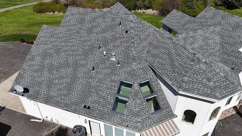 Roof Replacement, After by First Rate Roofing Services