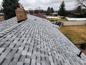 GAF shingle roof on a home in Spokane Valley, WA