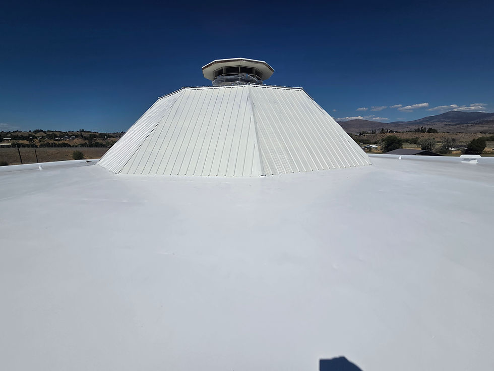 Omak Roof Coating, After by First Rate Roofing Services