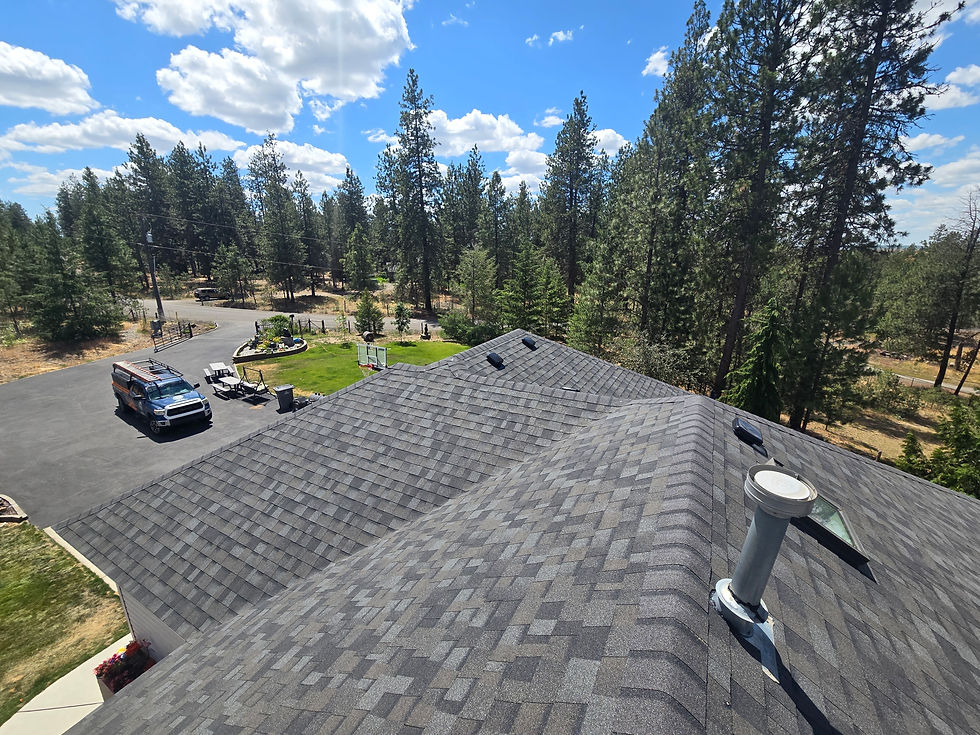 New Roof in the Pines, After by First Rate Roofing Services
