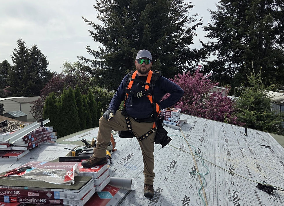 Crew Installing Underlayment by First Rate Roofing Services