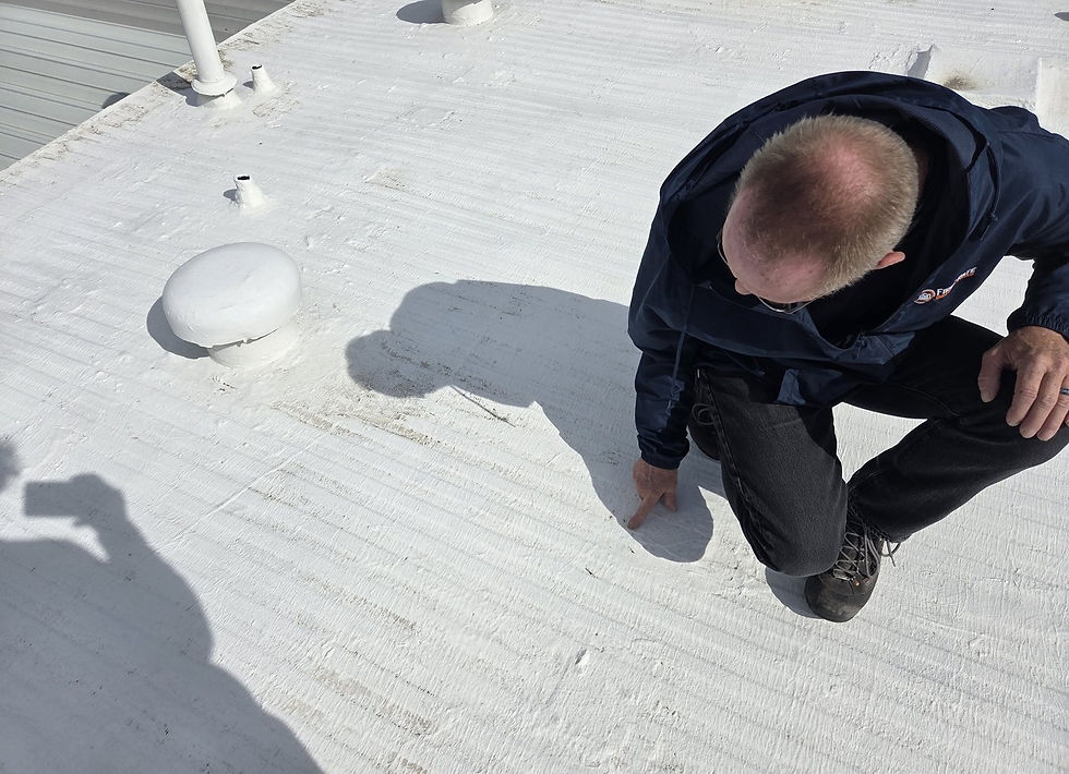 Roof Inspection by First Rate Roofing Services