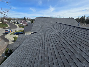 GAF shingle roof replacement in Cheney, WA