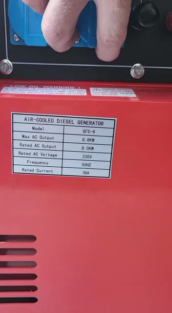 Miniatura: Bauer DG9500SE Silent – Diesel 230 V, 6,5kW