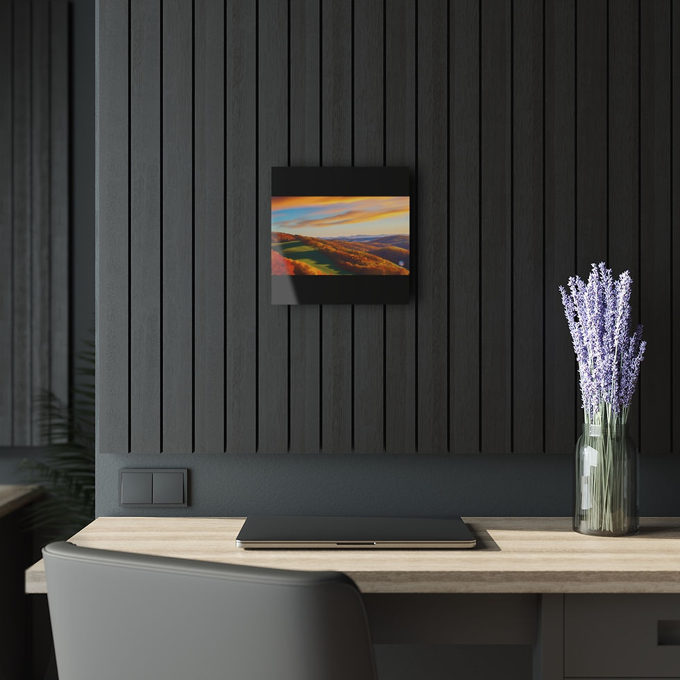 Thumbnail: The Seasons - November - Acrylic Prints (French Cleat Hanging) 