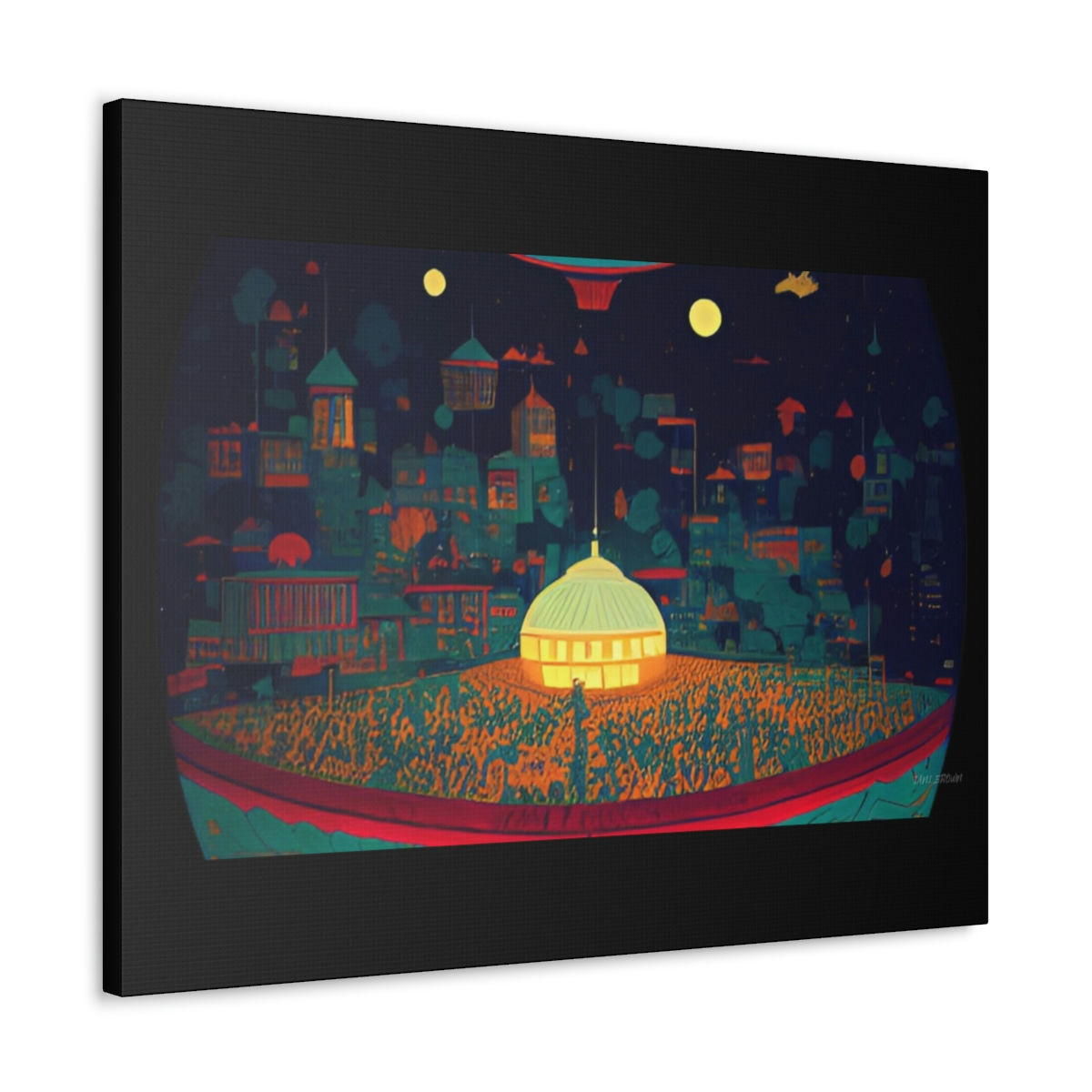 JB Hunger Series 5 Canvas Gallery Wraps