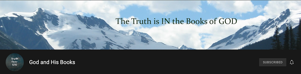 God and His Books