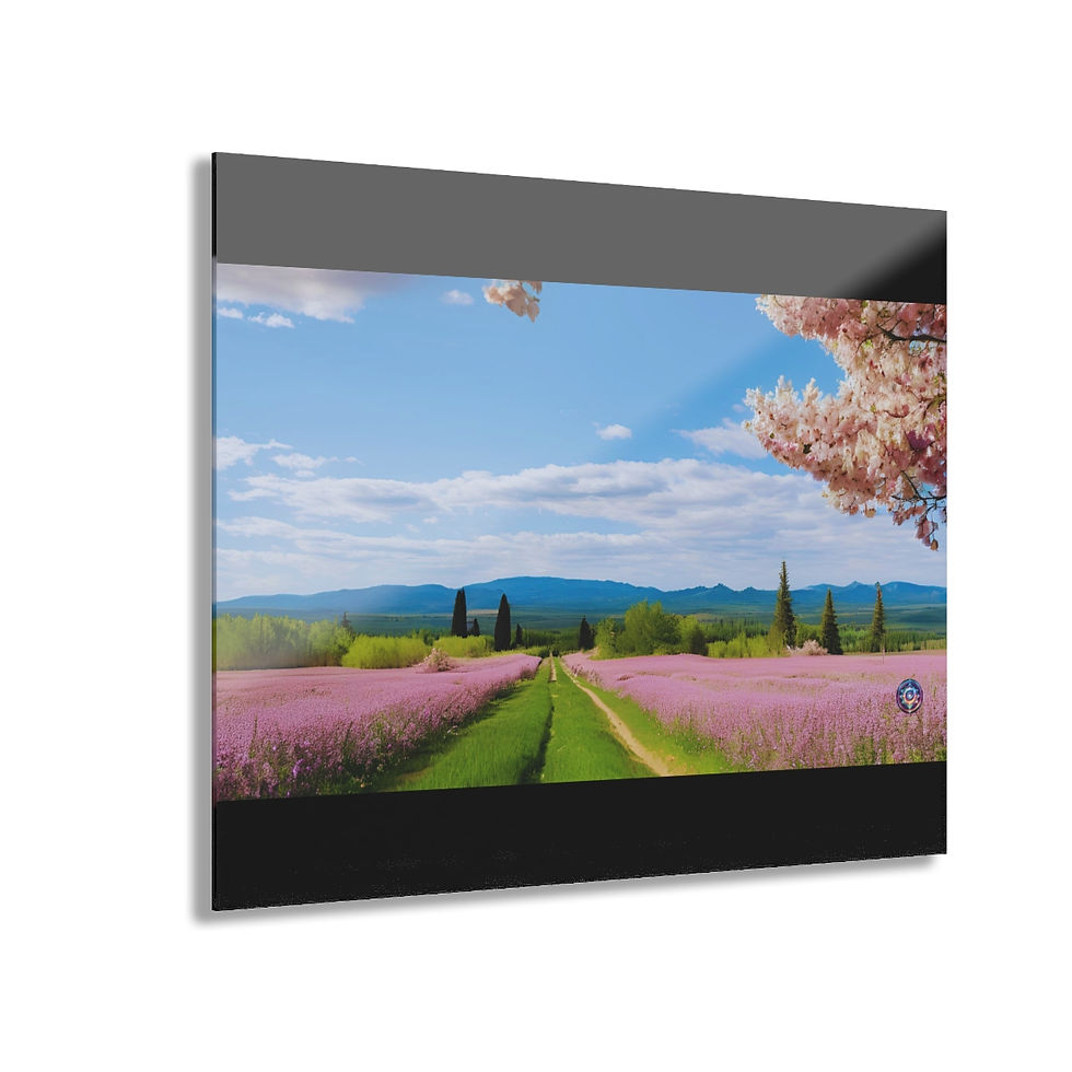 Thumbnail: The Seasons - May - Acrylic Prints (French Cleat Hanging) 