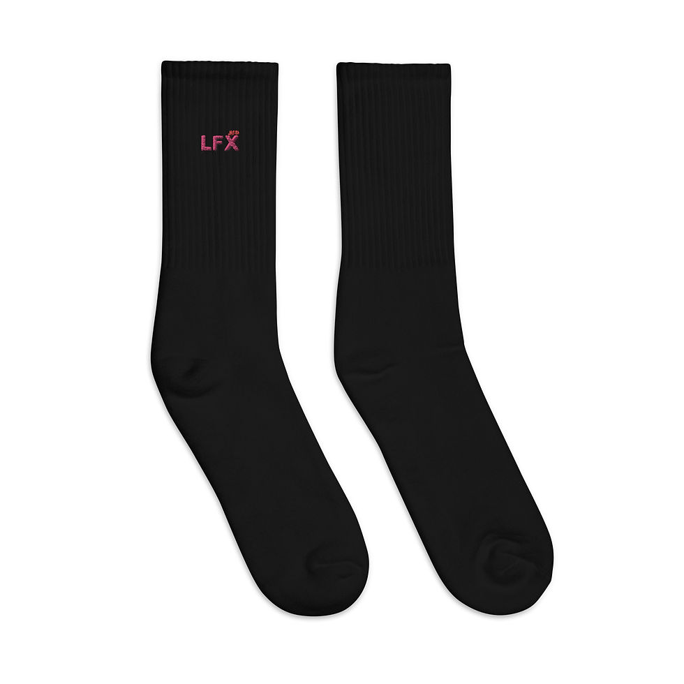 Thumbnail: LFX RED Embroidered socks
