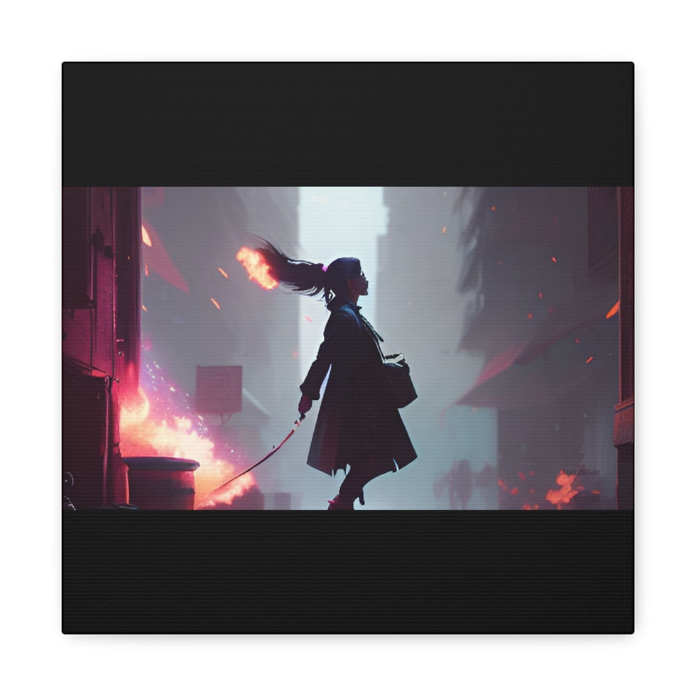 Thumbnail: JB Acid Series 16 Canvas Gallery Wraps