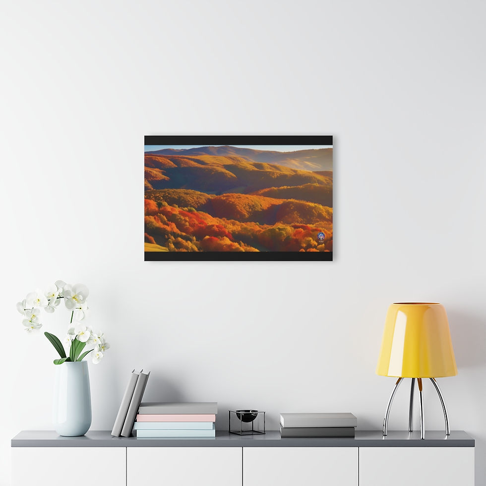 Thumbnail: The Seasons - October - Acrylic Prints (French Cleat Hanging) 