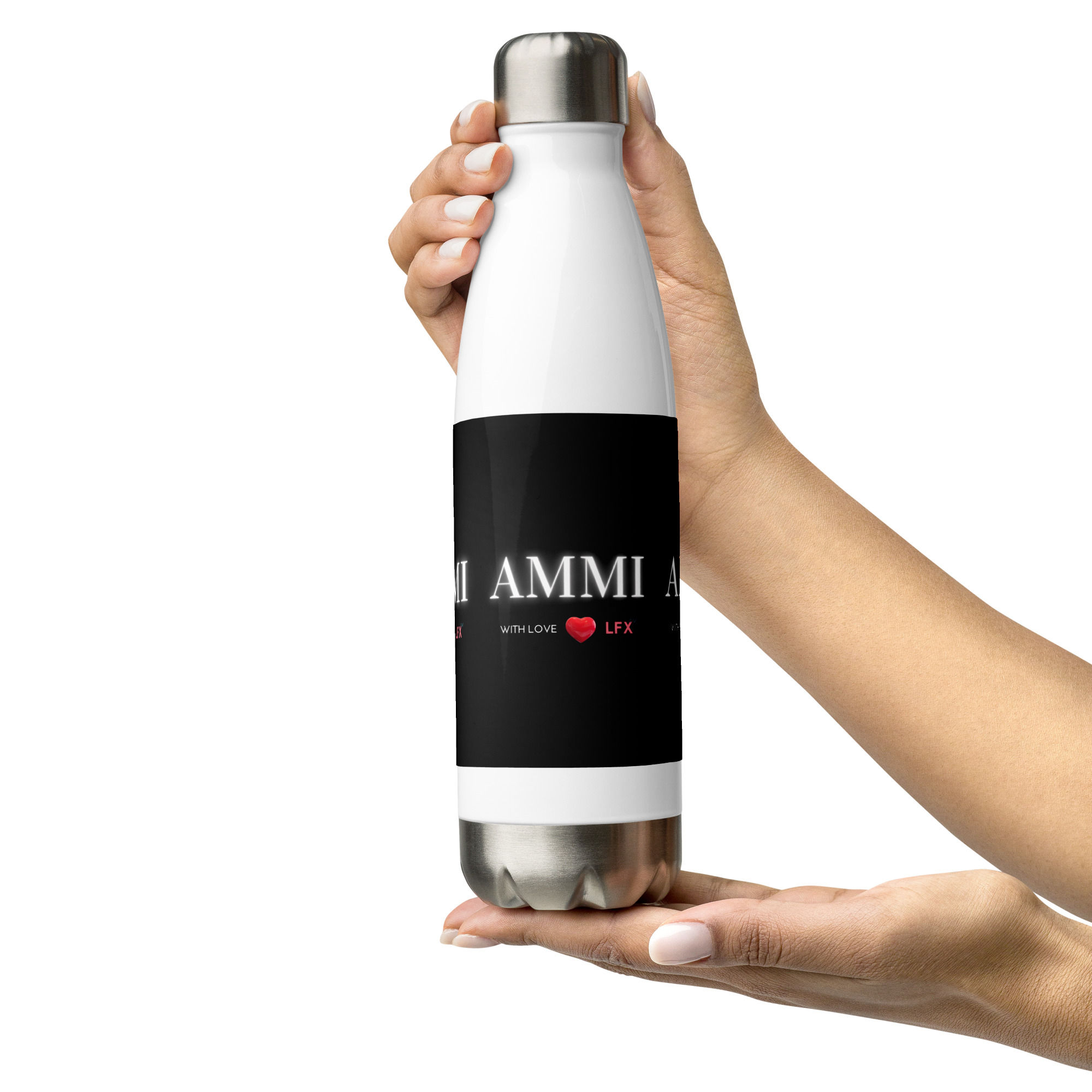 LFX DRINK BUDDY AMMI Stainless Steel Water Bottle