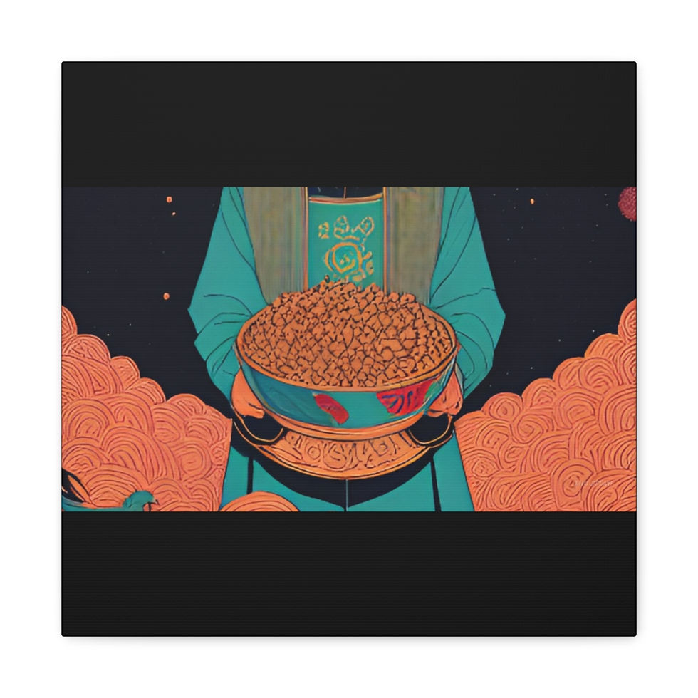 Thumbnail: JB Hunger Series 2 Canvas Gallery Wraps