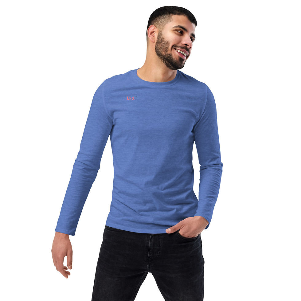 Thumbnail: LFX DUDES Unisex fashion long sleeve shirt