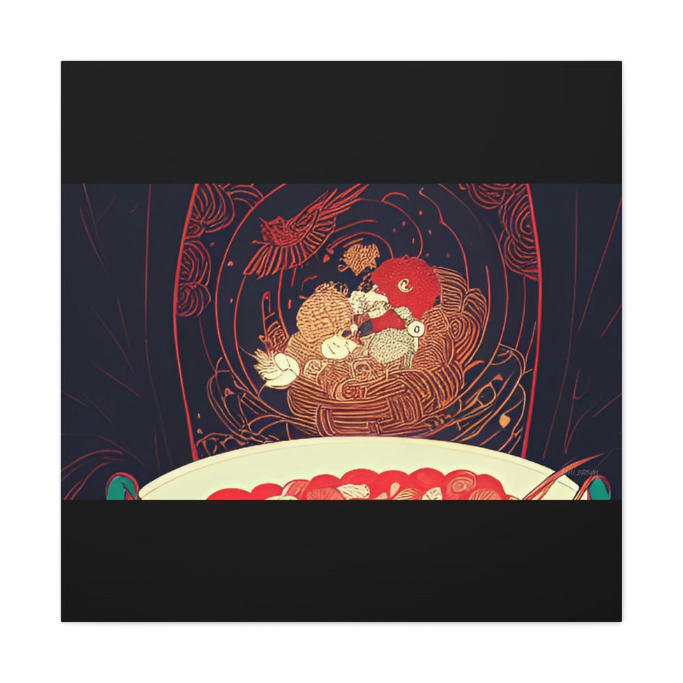 Thumbnail: JB Hunger Series 4 Canvas Gallery Wraps