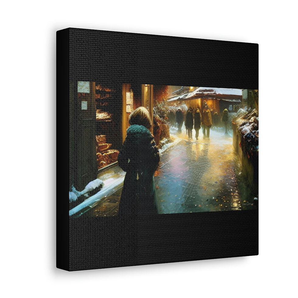 Thumbnail: JB Hunger Series 15 Canvas Gallery Wraps