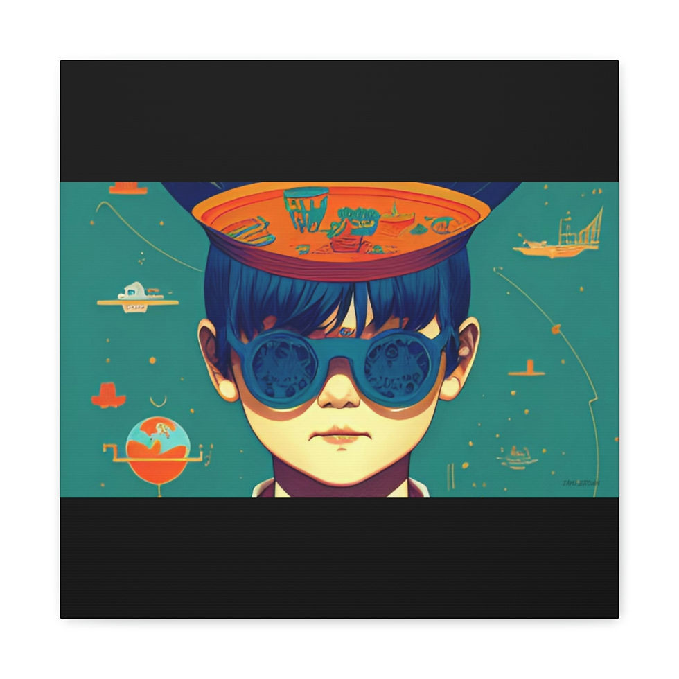 Thumbnail: JB Hunger Series 14 Canvas Gallery Wraps