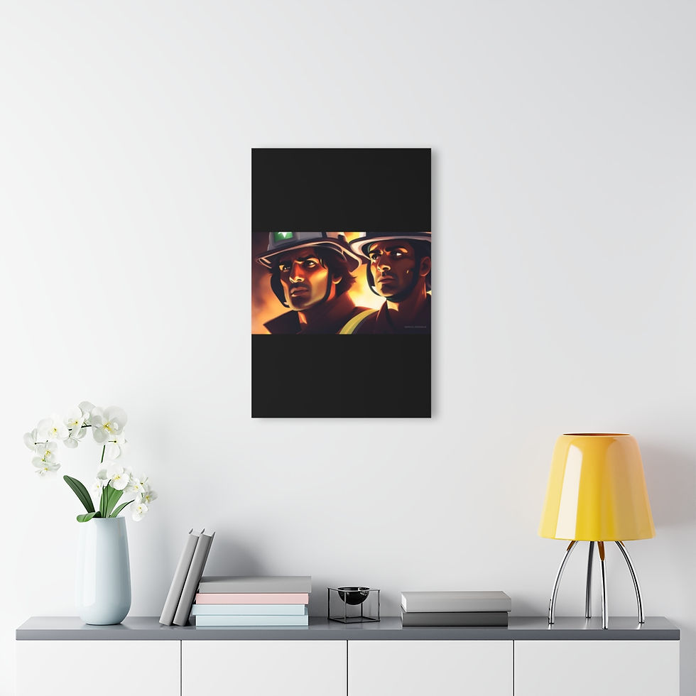 Thumbnail: The Fire Fighters 102 Acrylic Prints (French Cleat Hanging) 