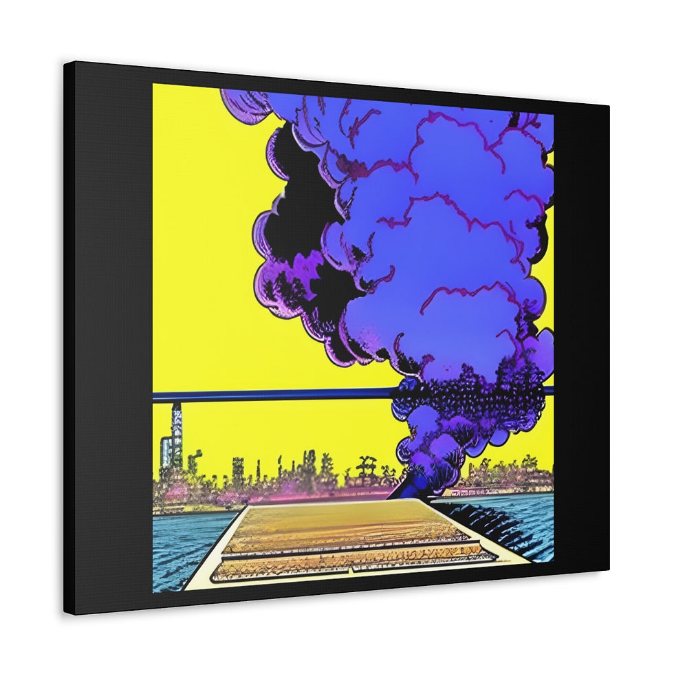 Thumbnail: JB Face Place Series 3 Canvas Gallery Wraps