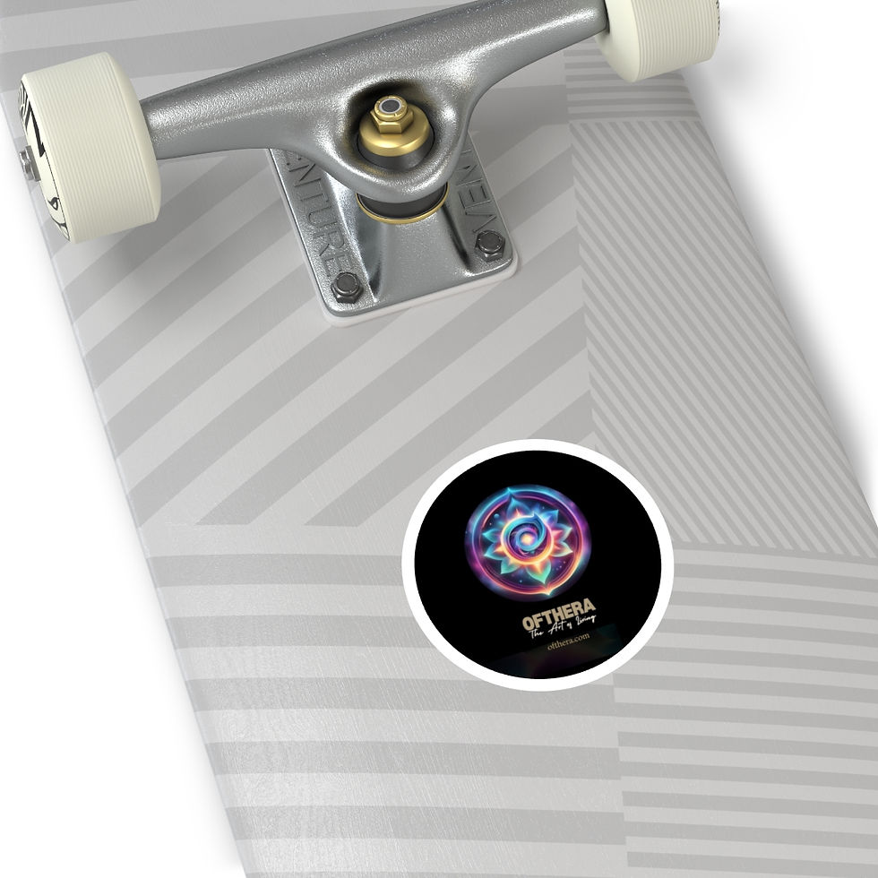 Thumbnail: OfThera Round Stickers, Indoor\Outdoor