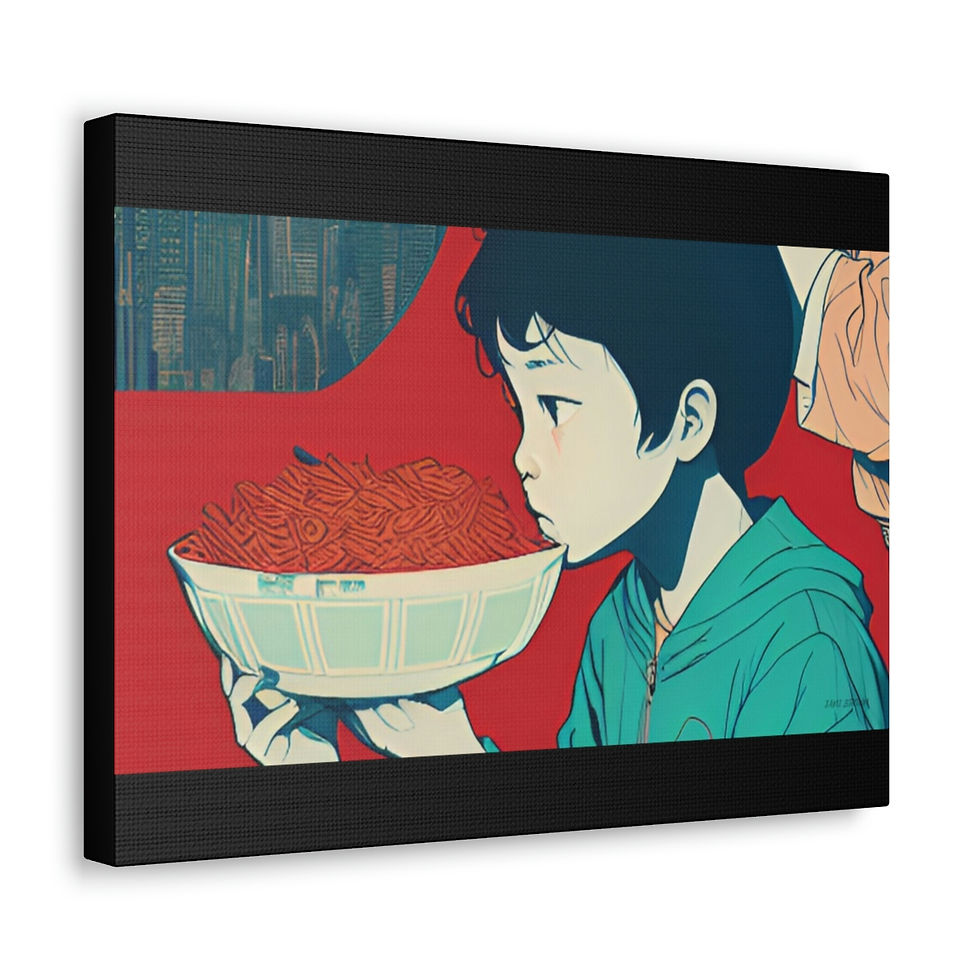 Thumbnail: JB Hunger Series 9 Canvas Gallery Wraps