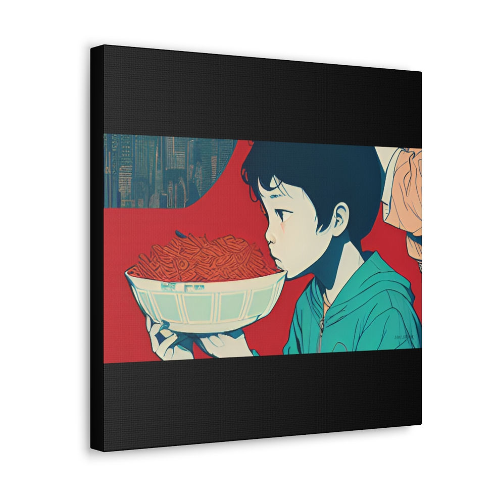 Thumbnail: JB Hunger Series 9 Canvas Gallery Wraps