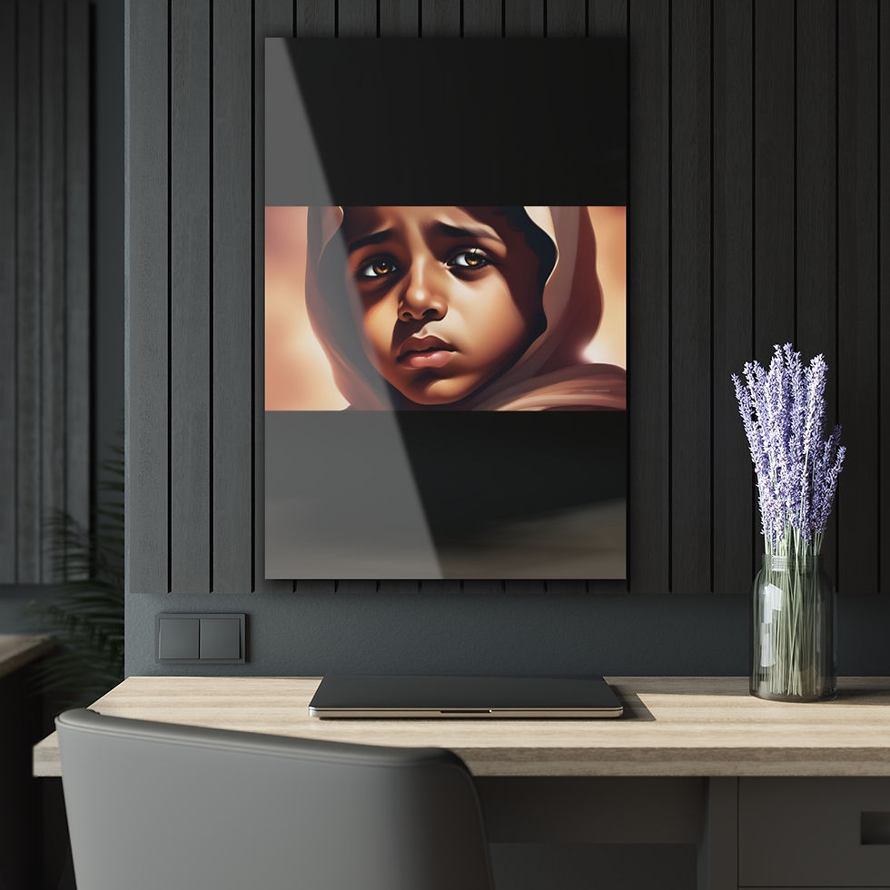 Thumbnail: Faces of War 102 Acrylic Prints (French Cleat Hanging) 