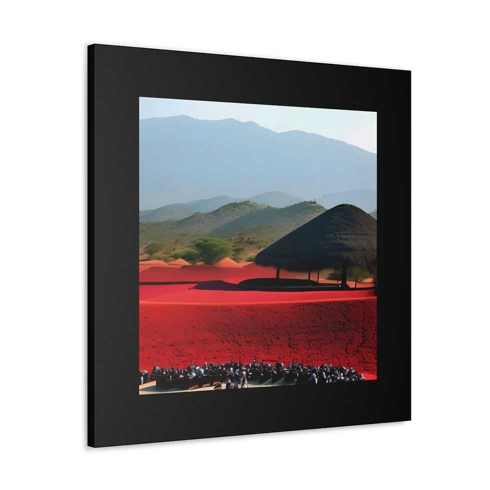 Thumbnail: JB Face Place Series 5 Canvas Gallery Wraps