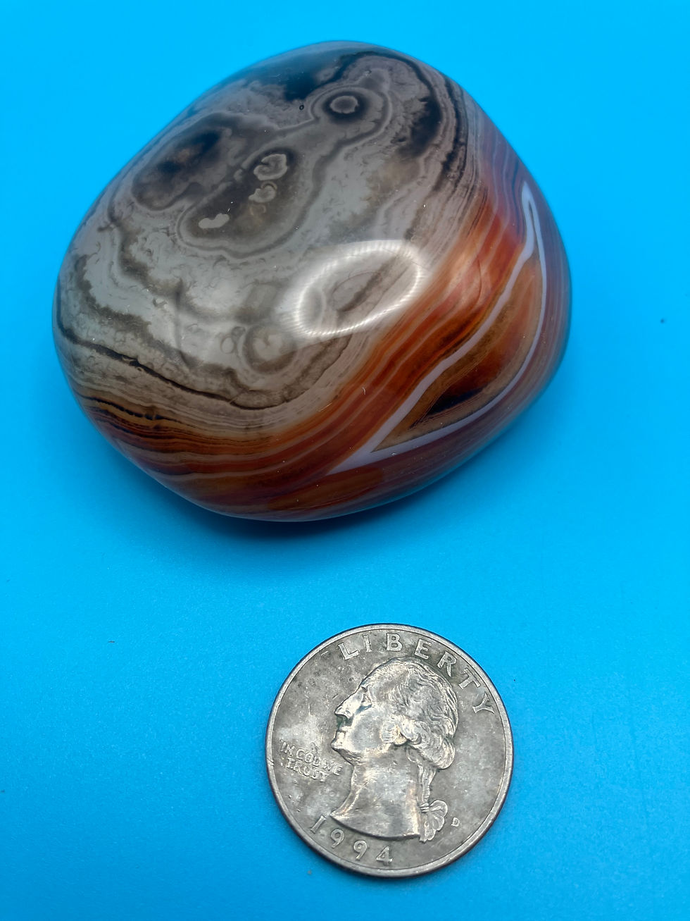 Crazy Lace Palmstone Agate