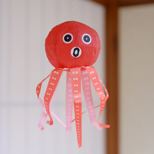 Paper Balloon | Octopus Kamifusen | Minhature