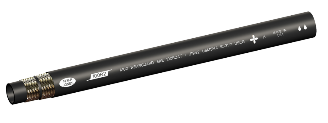 SAE 100R2 WearGuard NRP 2-Wire Braid Non-Skive