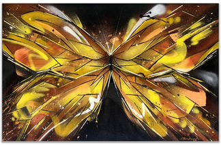 butterfly painting graffiti