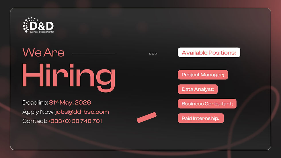 We Are Hiring!