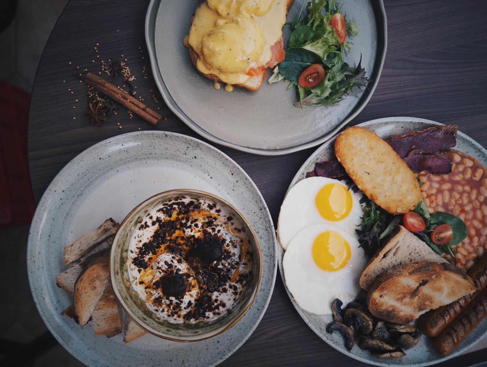 Arranged Food and Objects