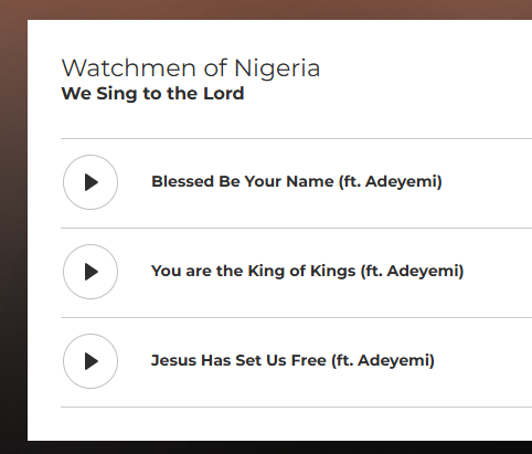 New Watchmen Playlist