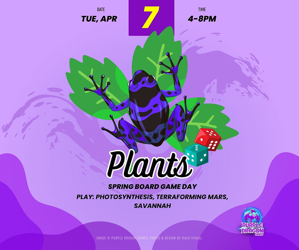 Spring Games: Plants