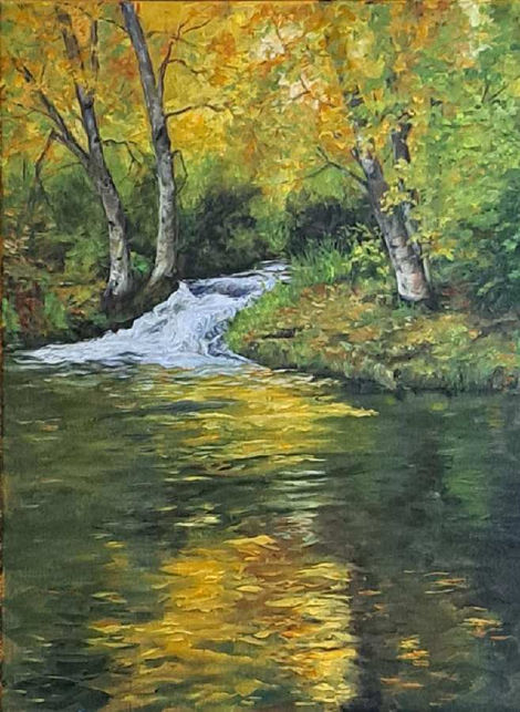 Tranquility, ann-mccarty-art, oil painting
