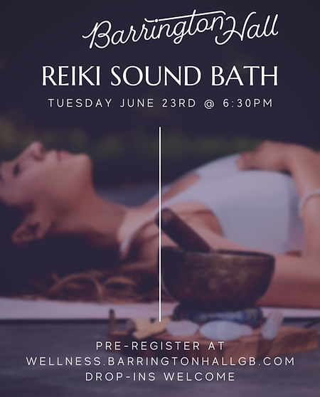 Reiki Sound Bath - Vicky Ehrich - Great Barrington - Barrington Hall