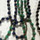 Thumbnail: Beads, Set of 4 Two Tone Wrappable String of Beads