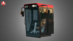 Case Combine 1688 Cabin