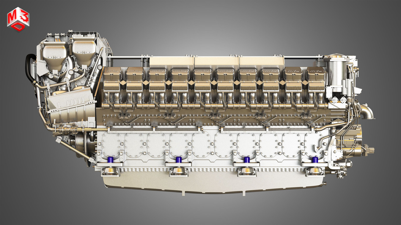 V20 8000 Engine - Marine Diesel Engine