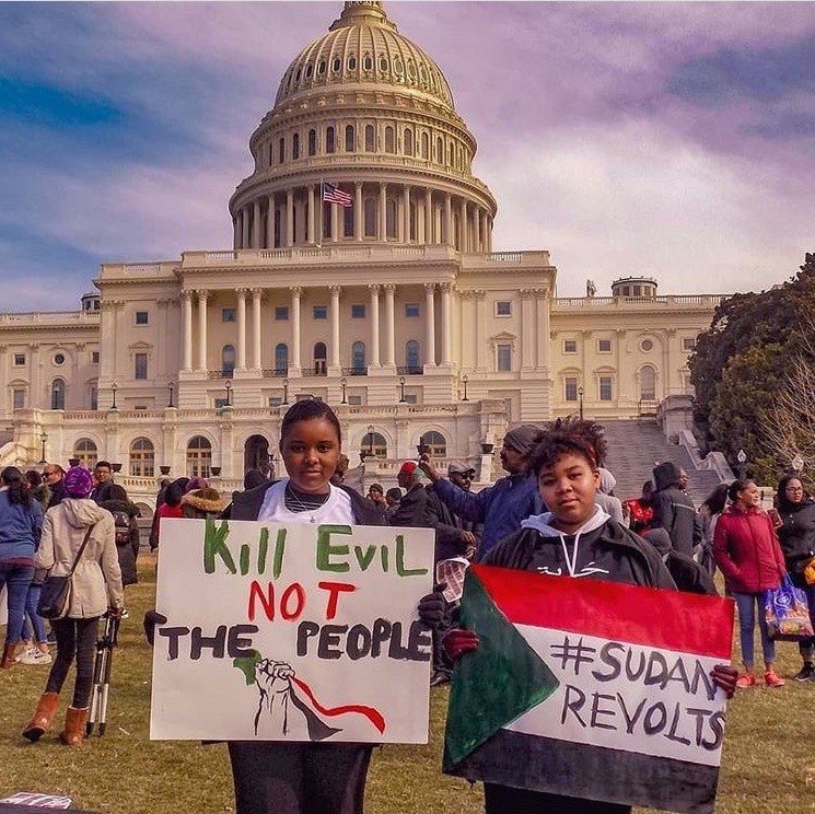 Capitol Hill activism march on Washington justice for Sudan
