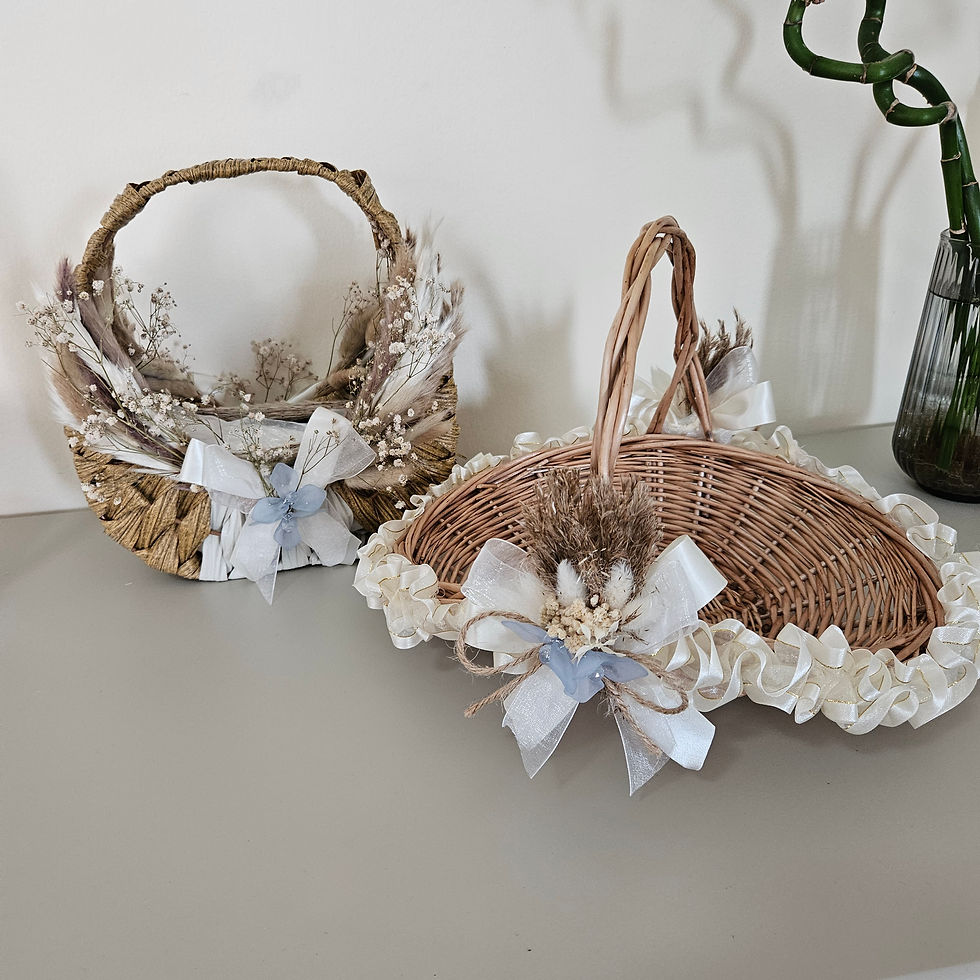 Thumbnail: Customized Decorated Baskets Set