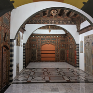 Architecture at the Islamic Art Museum Kuala Lumpur Malaysia