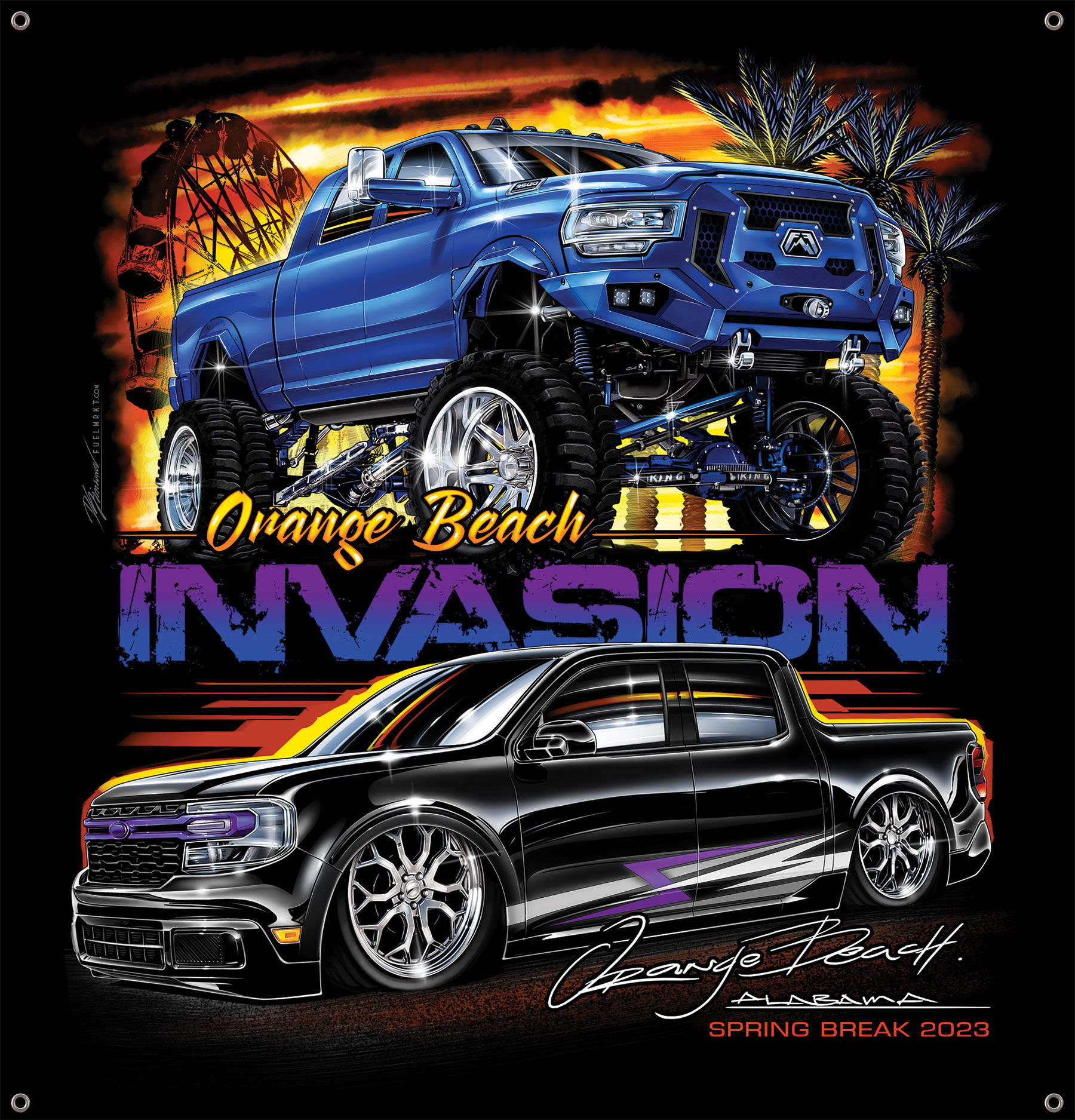 2023 OBI Maverick/Ram 48x50 Banner