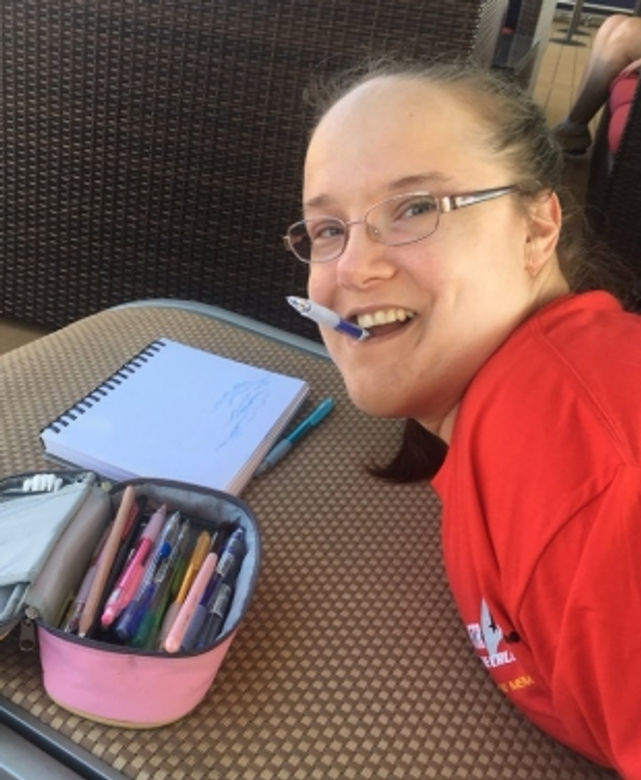 Jessica Jewett in Belize.