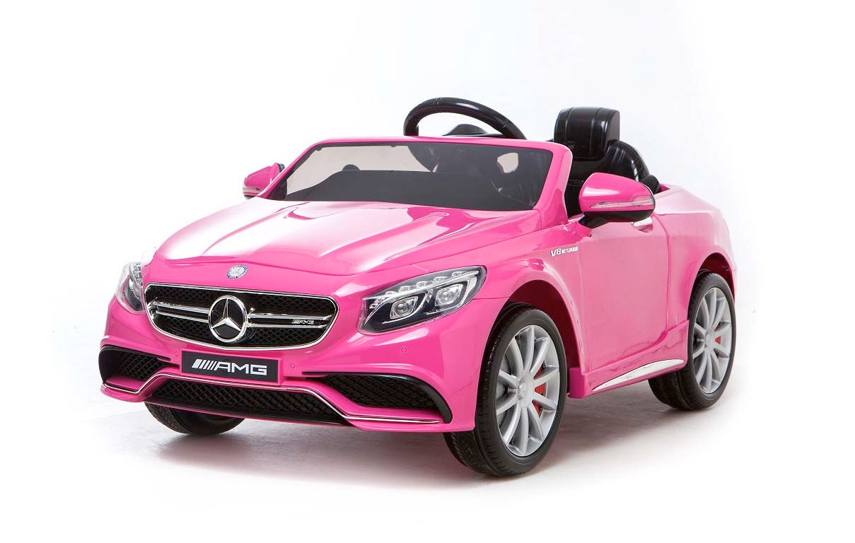 COCHE ELECTRICO MERCEDES S63 ROSA